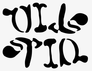 Oil Spill Ambigram Clipart, Vector Clip Art Online, - Cartoon Transparent Oil Spills, HD Png Download, Transparent PNG