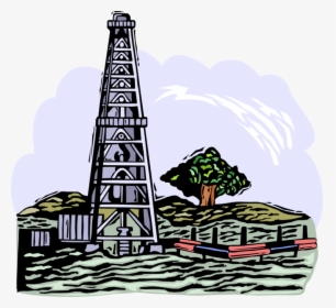 Vector Illustration Of Fossil Fuel Petroleum And Gas - Mitigating Greenhouse Gas Emissions, HD Png Download, Transparent PNG