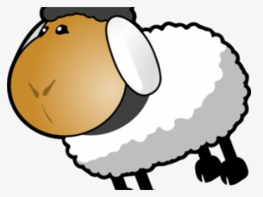Sheep Clipart Goat - Clip Art Sheep Png, Transparent Png, Transparent PNG