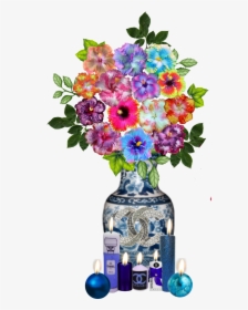 #rose #roses #vase #flowers #flower #decor #candles - Bouquet, HD Png Download, Transparent PNG