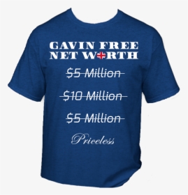 Gavin Free Net Worth - Active Shirt, HD Png Download, Transparent PNG