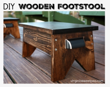 Diy Wooden Footstool - Diy Footstool, HD Png Download, Transparent PNG