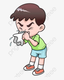 Nose Clipart Boy - Have A Cold Cartoon, HD Png Download, Transparent PNG