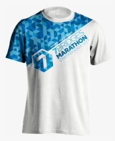 2017 7b Full Shirt - Blue Marathon Jersey Design, HD Png Download, Transparent PNG