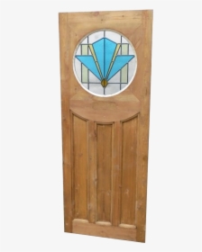 Front Door Stained Glass Art Deco , Png Download - Home Door, Transparent Png, Transparent PNG