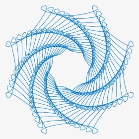 Spirograph, Spiral, Pattern, Geometric, Circle, Shape - Geometric Spiral Png, Transparent Png, Transparent PNG