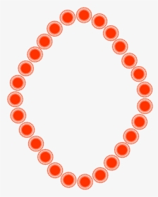 Borders In Circle Shape , Png Download - Oval Shape Border Design, Transparent Png, Transparent PNG