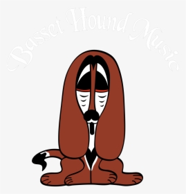 Basset Hound Music - Basset Hound Cartoon, HD Png Download, Transparent PNG