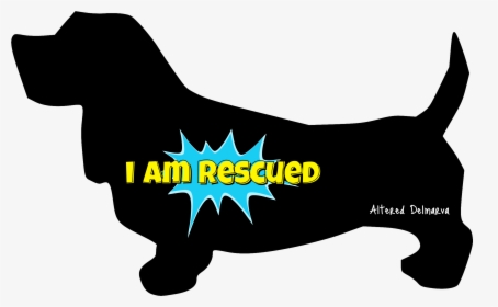 Basset Hound Silhouette, HD Png Download, Transparent PNG