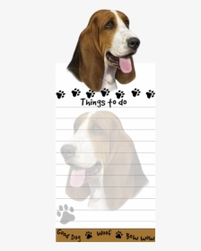 Basset Hound - Dog Notepads Stationery, HD Png Download, Transparent PNG
