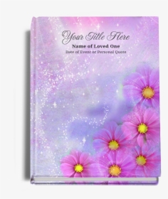 Sparkle Perfect Bind Memorial Guest Registry Book - Funeral Backgrounds Png, Transparent Png, Transparent PNG