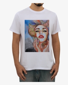 Camiseta Gwen Stefani Em Aquarela De Margarete Bomna - Blusa Da Marilia Mendonça, HD Png Download, Transparent PNG
