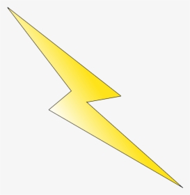Lightening Bolt - Triangle, HD Png Download, Transparent PNG