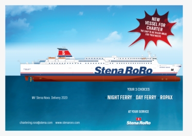 Stena Roro Has Acquired A New Ferry From The Japanese - Stena Nova, HD Png Download, Transparent PNG
