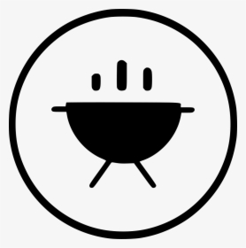 Kitchen Barbecue Appliances Cook Bbq Grill - Barbecue Icon Png, Transparent Png, Transparent PNG