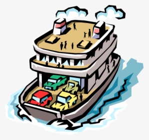 Transparent Ferry Png - Ferry Clipart, Png Download, Transparent PNG