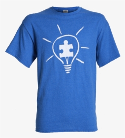 Autism Speaks Adult Light It Up Blue T-shirt Light - Light It Up Blue 2011, HD Png Download, Transparent PNG