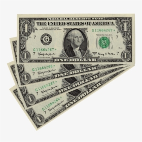 4 Consecutive 1963-a $1 Chicago Federal Reserve Star - Dollar Bill Png, Transparent Png, Transparent PNG
