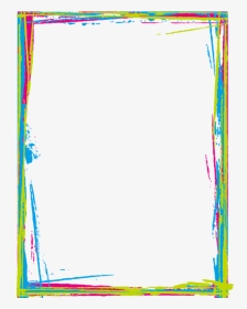 #ftestickers #frame #borders #linedrawing #cute #colorful - Colorful Border Png, Transparent Png, Transparent PNG