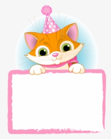 Paper Borders, Punch Art Cards, Classroom Labels, Preschool - Free Happy Birthday Clip Art With Animals, HD Png Download, Transparent PNG