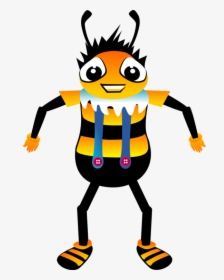 Beak,yellow,artwork - Bee, HD Png Download, Transparent PNG