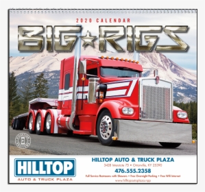 Picture Of Big Rigs Wall Calendar - Semi-trailer Truck, HD Png Download, Transparent PNG