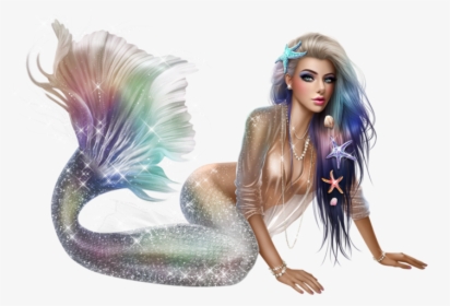 Mermaid Girl Png, Transparent Png, Transparent PNG