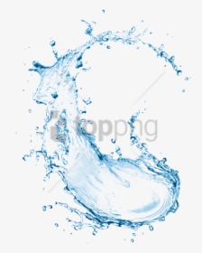Ocean Splash Png - Transparent Background Water Splash Png, Png Download, Transparent PNG