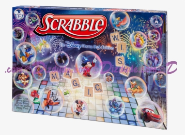 Disney World Scrabble Theme Park Edition © Dizdude - Disney Scrabble Game, HD Png Download, Transparent PNG