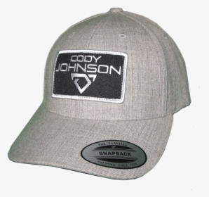 Cody Johnson Snap Back Hat With Black Patch   Title - Baseball Cap, HD Png Download, Transparent PNG