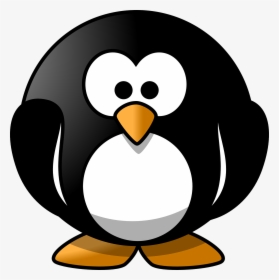 Cute Animals Clipart 24, Buy Clip Art - Round Cartoon Penguin, HD Png Download, Transparent PNG