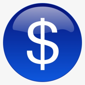 Money Clipart Blue - Circle, HD Png Download, Transparent PNG