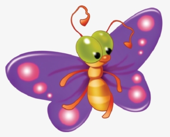 Clipart Cute Butterfly, HD Png Download, Transparent PNG