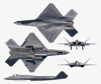 Black Widow F23 Fighter, HD Png Download, Transparent PNG