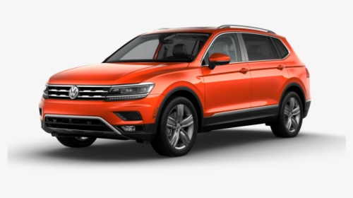 2019 Volkswagen Tiguan Habanero Orange - 2019 Vw Tiguan Colors, HD Png Download, Transparent PNG