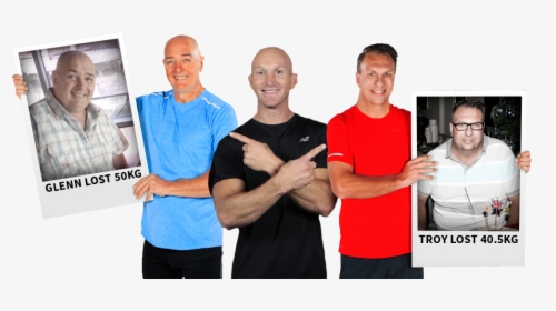 Men Of The Man Challenge - Man Loss Weight Png, Transparent Png, Transparent PNG