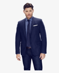 Suit Jacket Blazer Clothing Waistcoat - Jensen Ackles De Terno, HD Png Download, Transparent PNG
