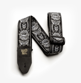 Ernie Ball Silver Orleans Jacquard Strap Thumb - Ernie Ball Royal Orleans Silver Jacquard Guitar Strap, HD Png Download, Transparent PNG