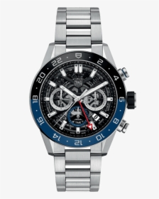 Tag Heuer Carrera Calibre Heuer 02 Automatic Chronograph - Tag Heuer 02 Gmt, HD Png Download, Transparent PNG