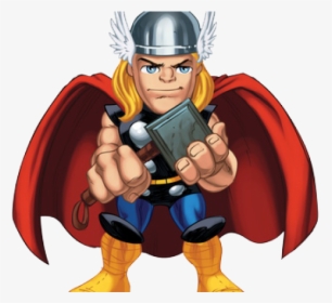 Marvel Super Hero Squad Thor, HD Png Download, Transparent PNG