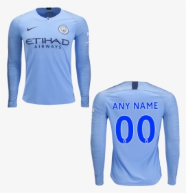 Manchester City Jersey Full Hand, HD Png Download, Transparent PNG
