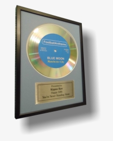 Didi Disc Presentation Silver Disc Black Frame - Commemorative Plaque, HD Png Download, Transparent PNG