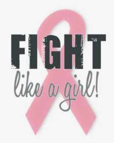 Fight Like A Girl - Fight Like A Girl Design, HD Png Download, Transparent PNG