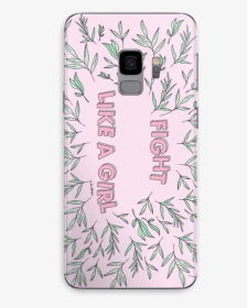 Fight Like A Girl Skin Galaxy S9 - Sketch, HD Png Download, Transparent PNG