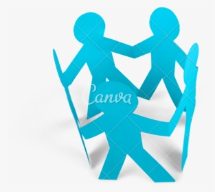 People Holding Hands In A Circle - Illustration, HD Png Download, Transparent PNG
