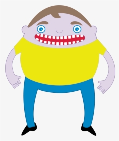 Transparent Happy Guy Png - Cartoon, Png Download, Transparent PNG