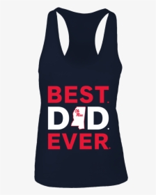 Best Dad Ever Ole Miss Rebels Shirt - Active Tank, HD Png Download, Transparent PNG