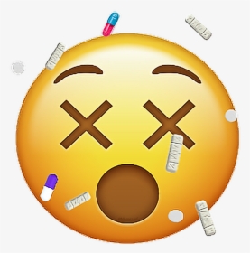 Emojisticker Xans Pills Supreme - Whatsapp Emoji, HD Png Download, Transparent PNG