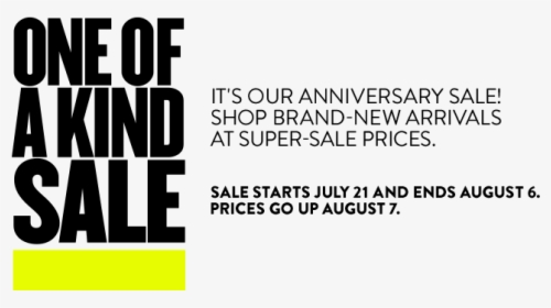 Nordstrom Anniversary Sale - Black-and-white, HD Png Download, Transparent PNG