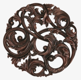 Aged Copper Leaf Swirl - Minka-aire, HD Png Download, Transparent PNG